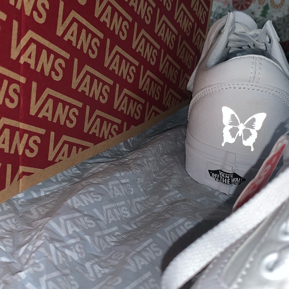Playboy Bunny X Butterly Reflective Vans - Picture 2 of 4